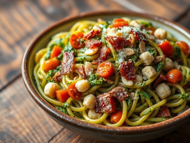 Pasta met pastosaus