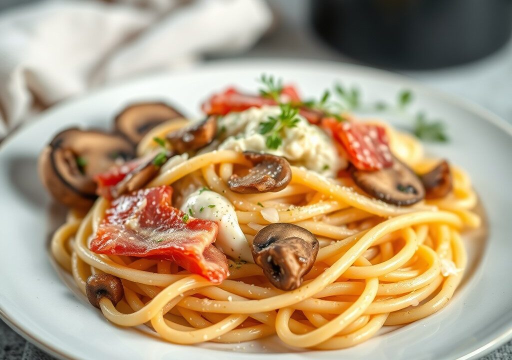 Pasta Paturain, AI-gegenereerde illustratie