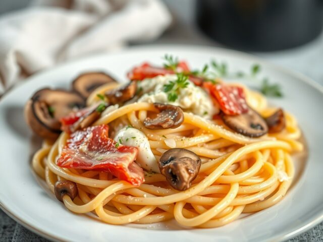 Pasta Paturain — AI-gegenereerde illustratie