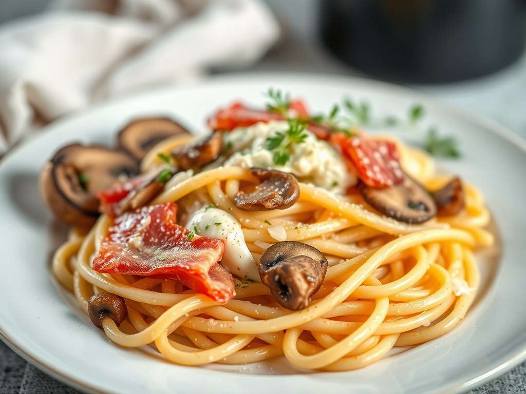 Pasta Paturain, AI-gegenereerde illustratie