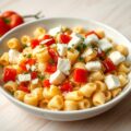 pasta salade met mozzarella