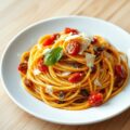 Pasta zongedroogde tomaat