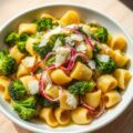 Pastaschelpjes met broccoli