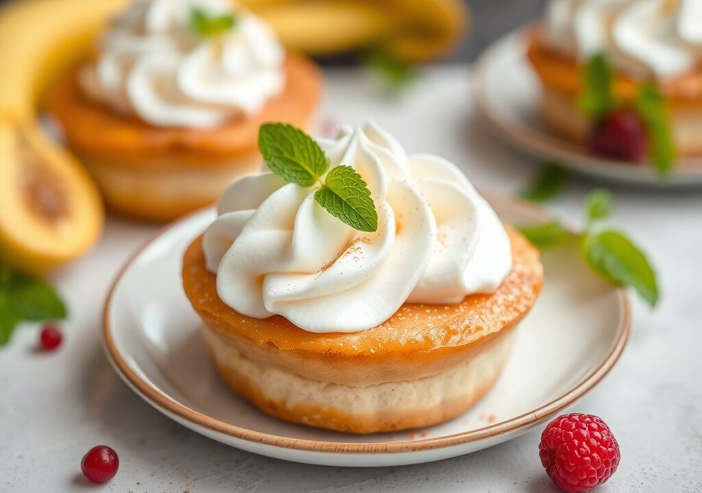 Pasteis De Nata (Portugese roompasteitjes), AI-gegenereerde illustratie