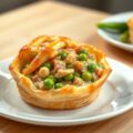pasteitje met hamragout