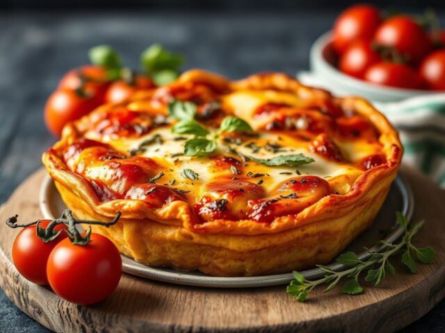 Pastinaak ovenschotel — AI-gegenereerde illustratie