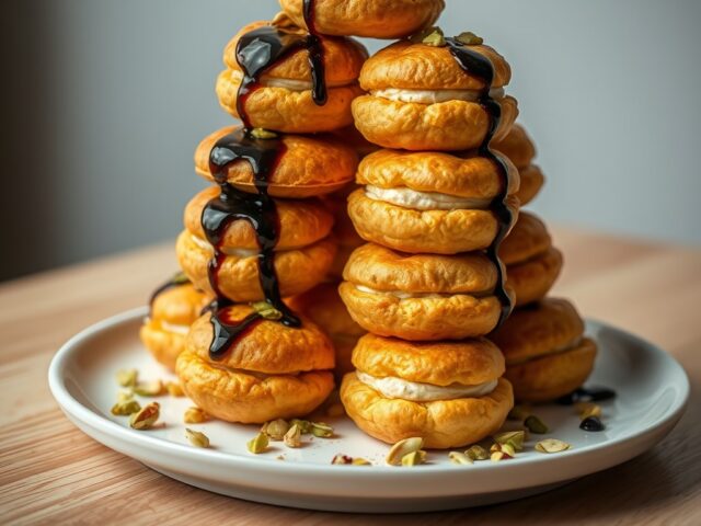 Patésoesjestoren met balsamicosiroop