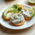 Paté van gerookte paling, appel en limoen
