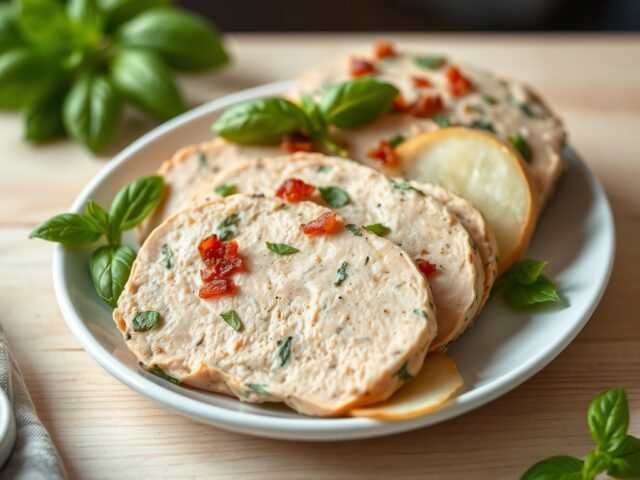Paté van jonge haring met basilicum