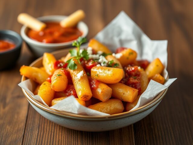 Patatas Bravas — AI-gegenereerde illustratie