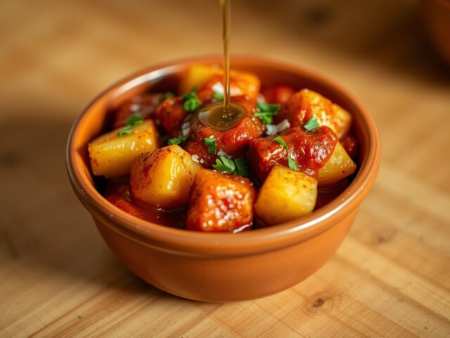 Patatas Bravas à la Tenerife