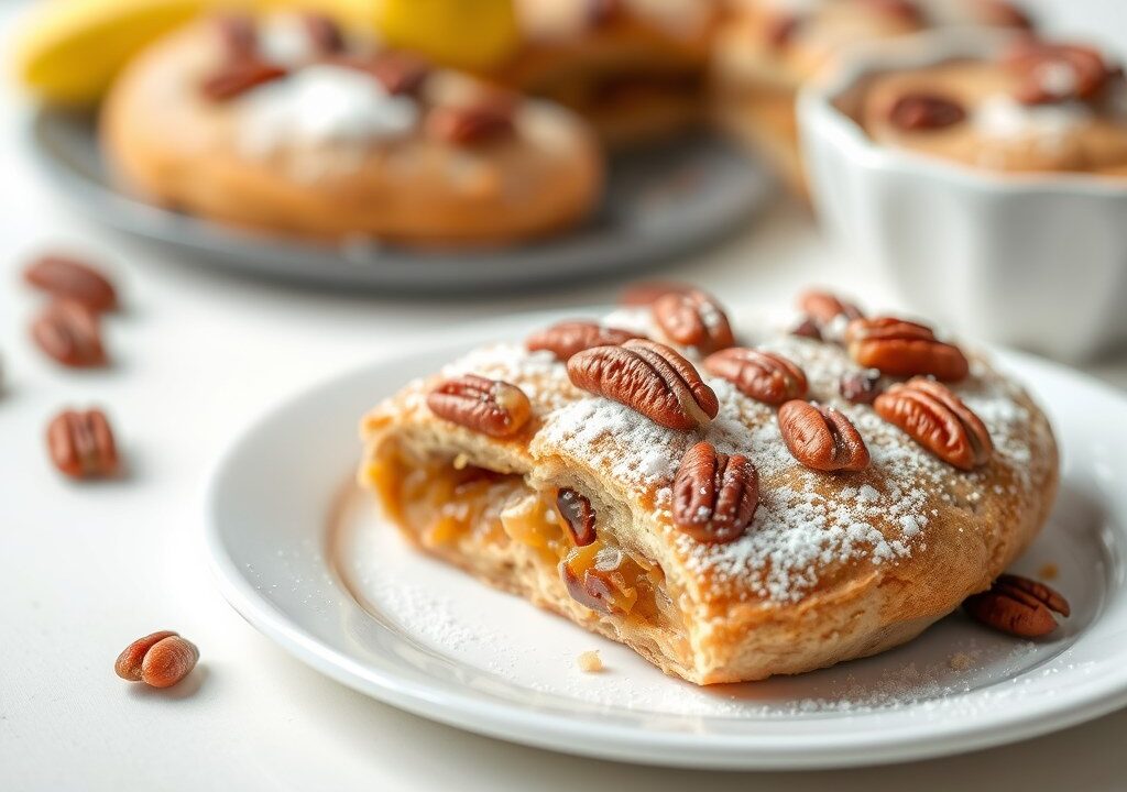 Pecannotentaartje, AI-gegenereerde illustratie
