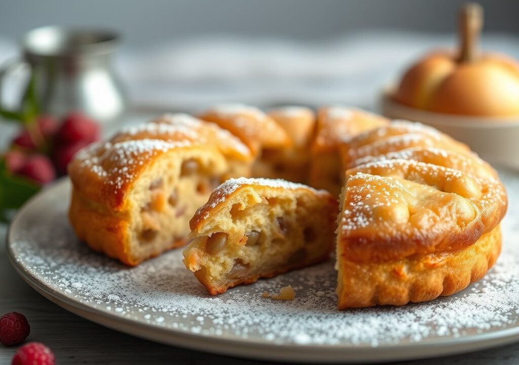 Peer-funchi koekje (zie kookverhaal), AI-gegenereerde illustratie