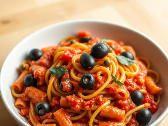 Penne alla puttanesca