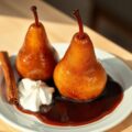 peren met chocoladefudge