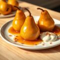 Peren met sinaasappellikeur