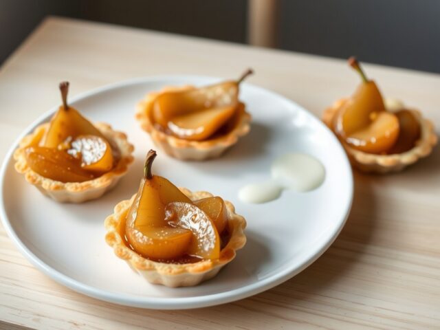 Peren taartjes