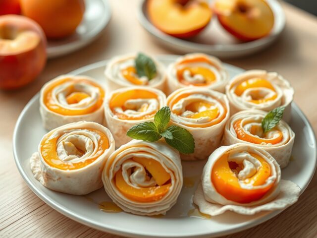 Perzikwraps