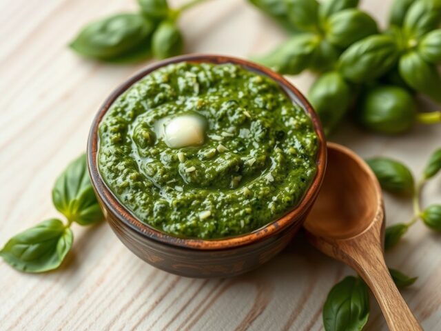 Pesto (basilicumsaus)