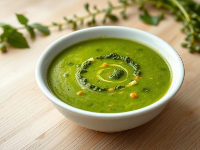 Pesto-doperwtjessoep