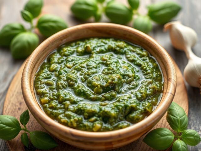 Pesto Genovese en Siciliana + Enkele Eigen Variaties