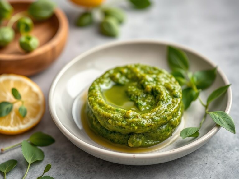 Pesto olijven
