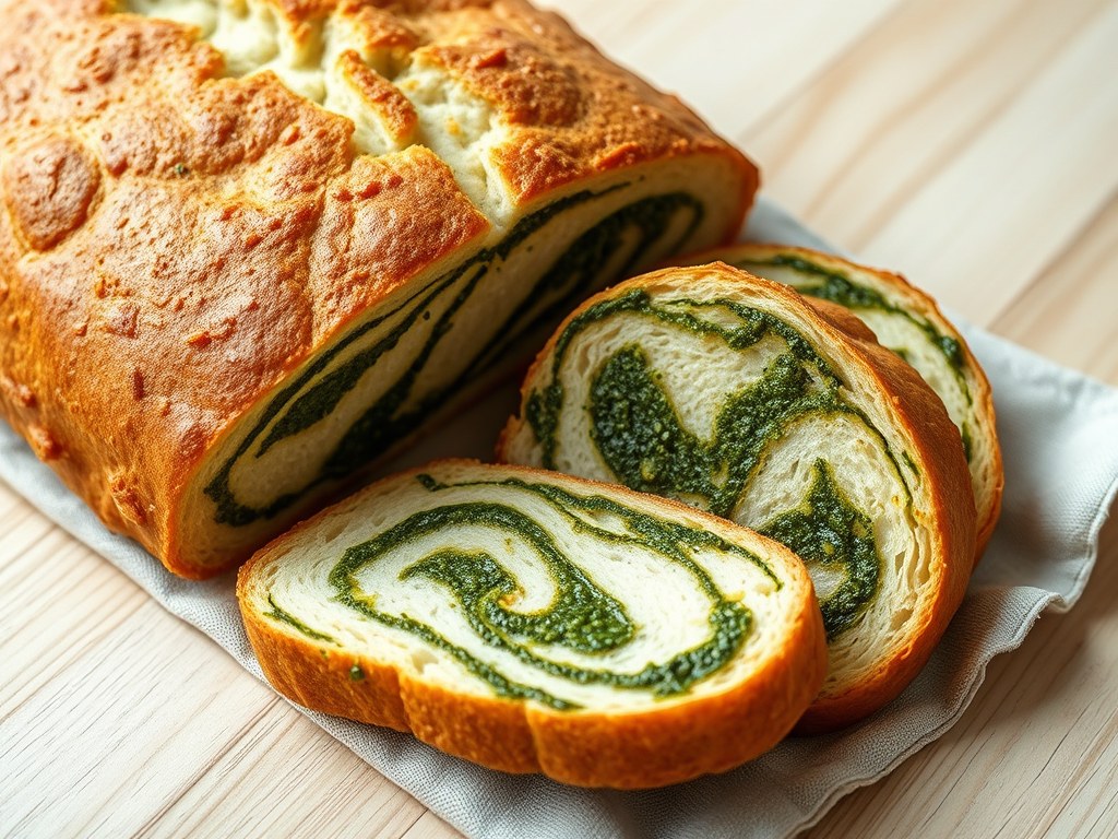 pestobrood, AI-gegenereerde illustratie