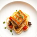 Petit four van zalmfilet met (zieopm)