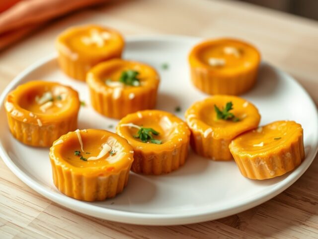 Petits flans de carottes