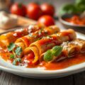 Picante opgerolde saucijzen
