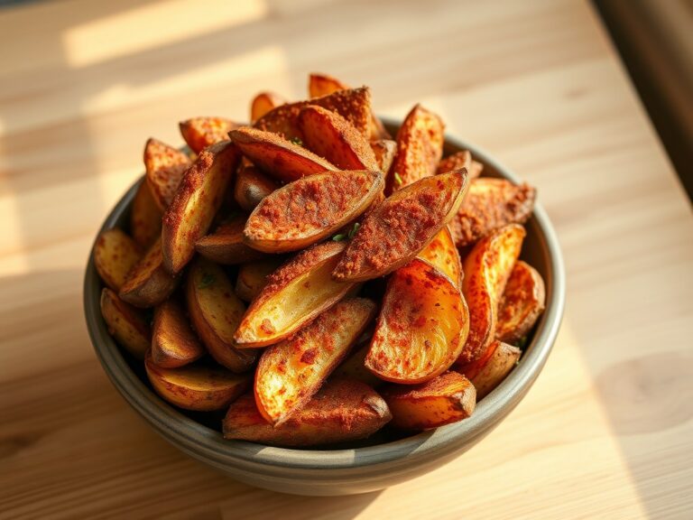 Pikante cajunaardappelen