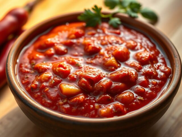 Pikante tomatensaus