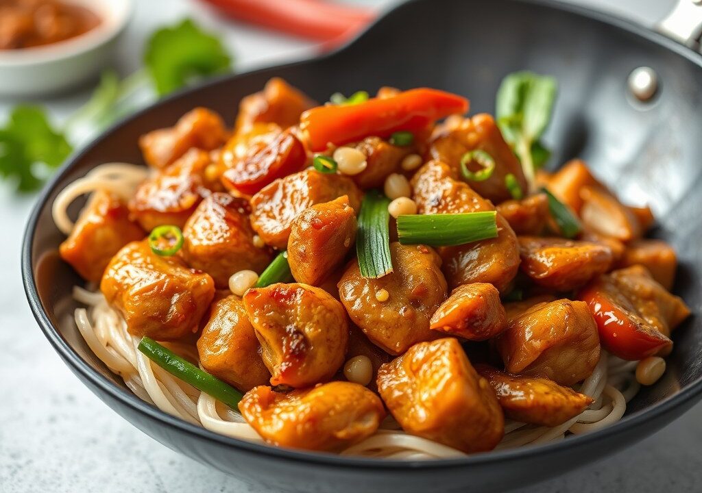 Pindasaus voor saté of ayam panggang, AI-gegenereerde illustratie