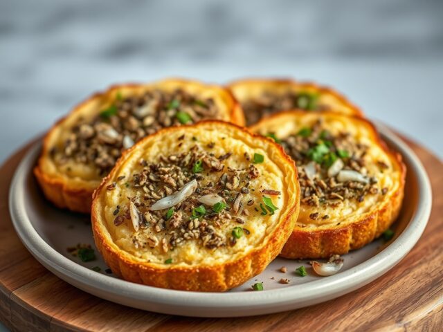Pitahbroodjes met Za’atar en Knoflook — AI-gegenereerde illustratie