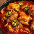 Pittig gestoofde kip uit Brazilie: Pollo Piccante