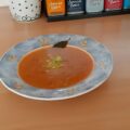 Pittige bruine bonensoep met chorizo