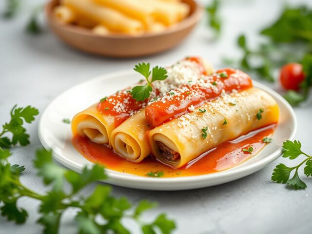 Pittige cannelloni