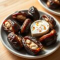 Pittige dadels met brie