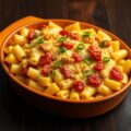 Pittige macaroni met mosterd en kaas (oven)