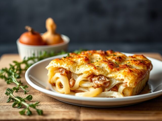 Pittige ovenschotel met witte kool