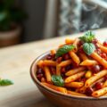 Pittige penne met bonen