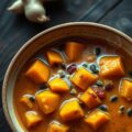 Pittige pompoencurry