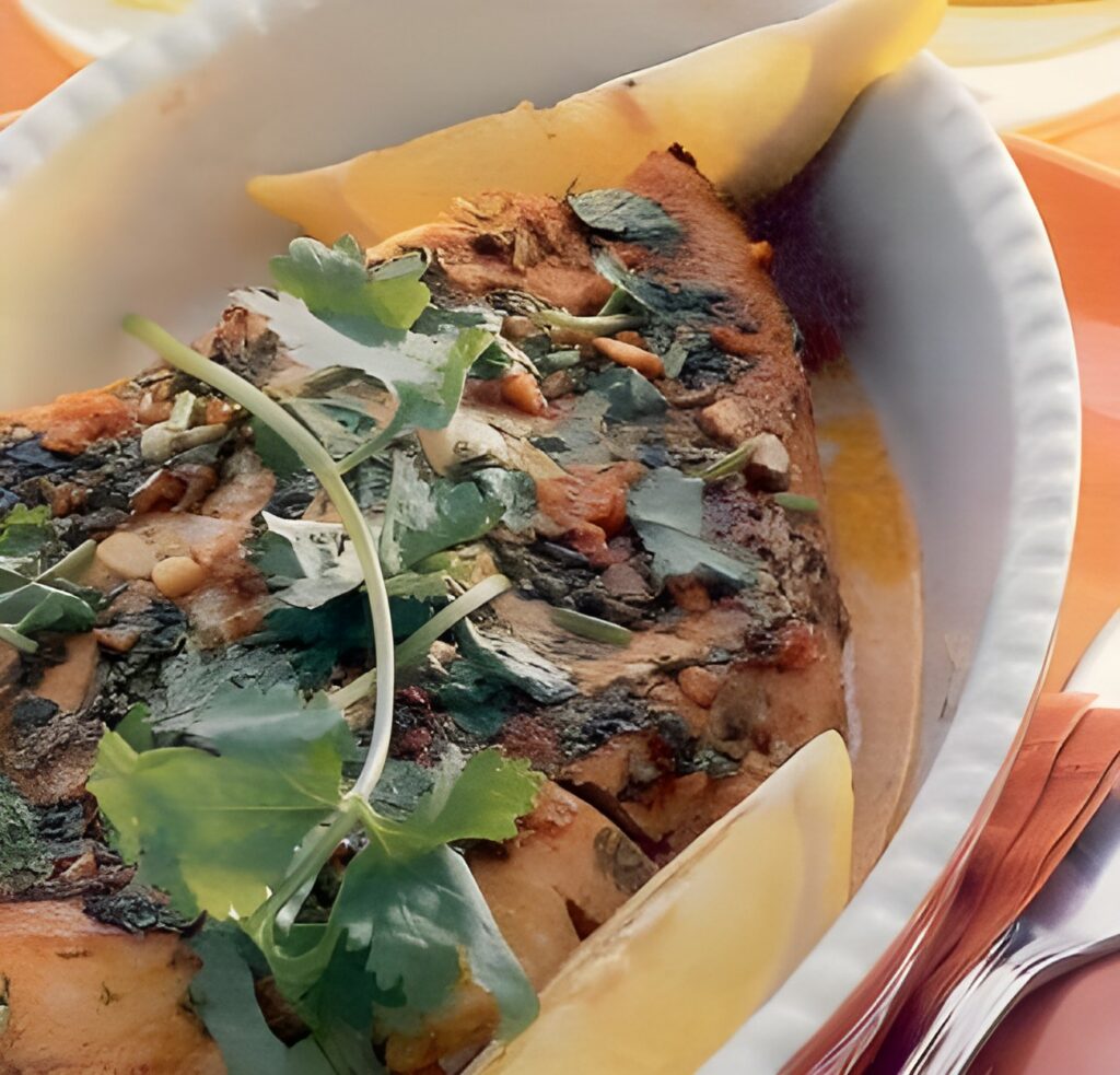 Pittige vis uit de oven