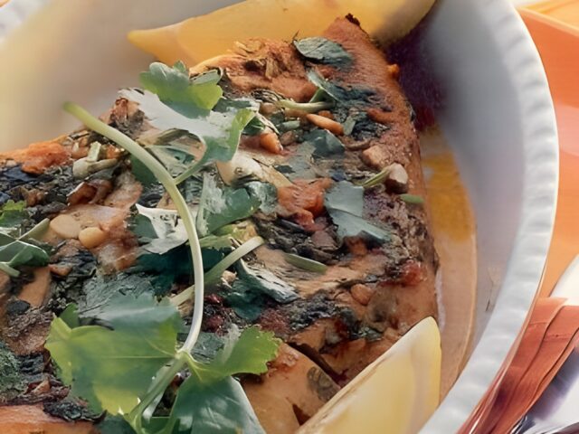 Pittige vis uit de oven