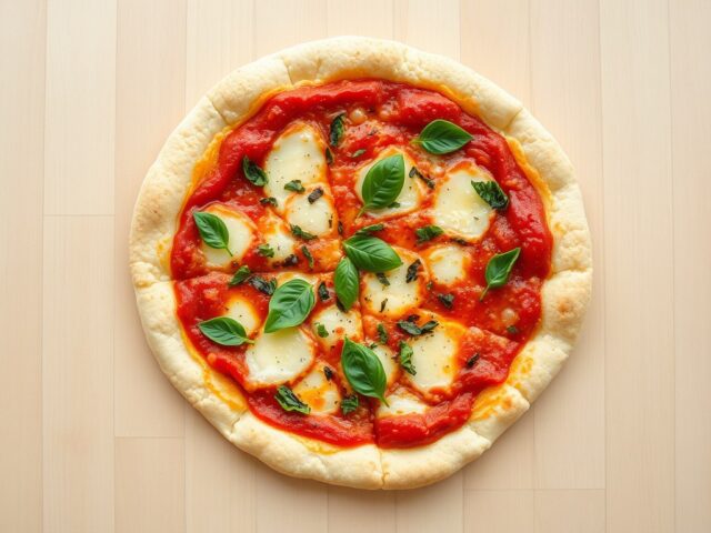 Pizza bodem van bloemkool