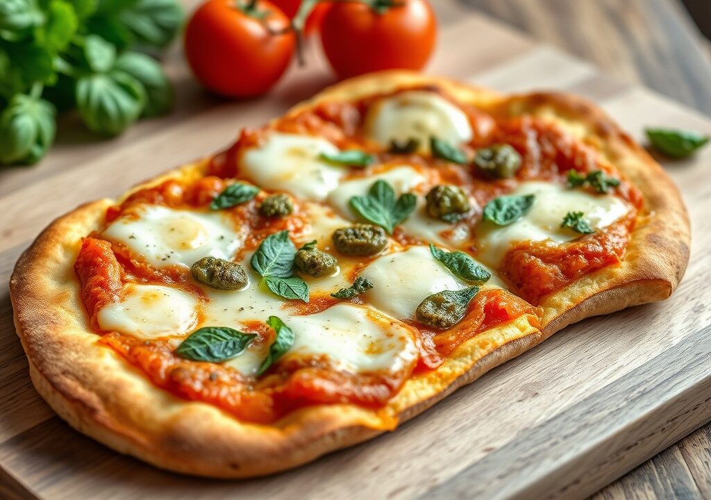 Pizza piccolini, AI-gegenereerde illustratie