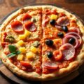 Pizza quattro gusti