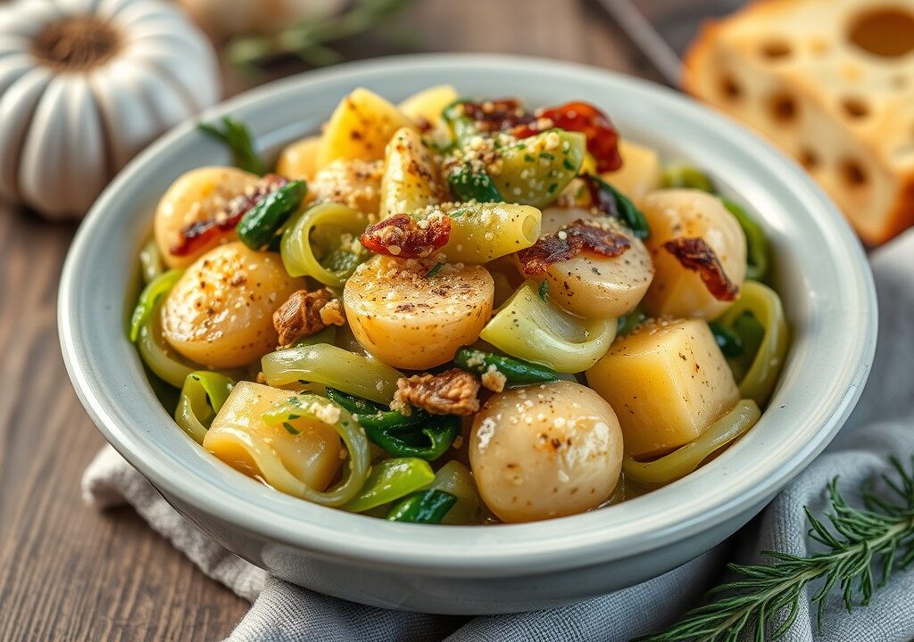 Pizzoccheri gezond – Italiaanse winterkost — AI-gegenereerde illustratie