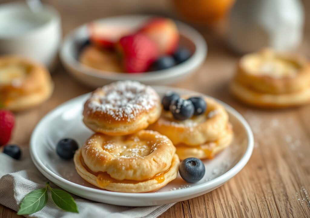 Poffertjes beslag, AI-gegenereerde illustratie