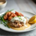 Pollak met gestoofd witloof